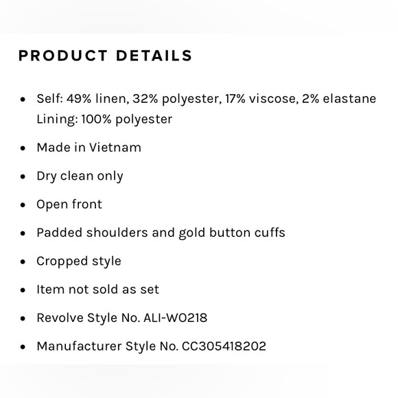 NWT Alice and Olivia Sapphire Denny Blazer - Picture 3 of 5